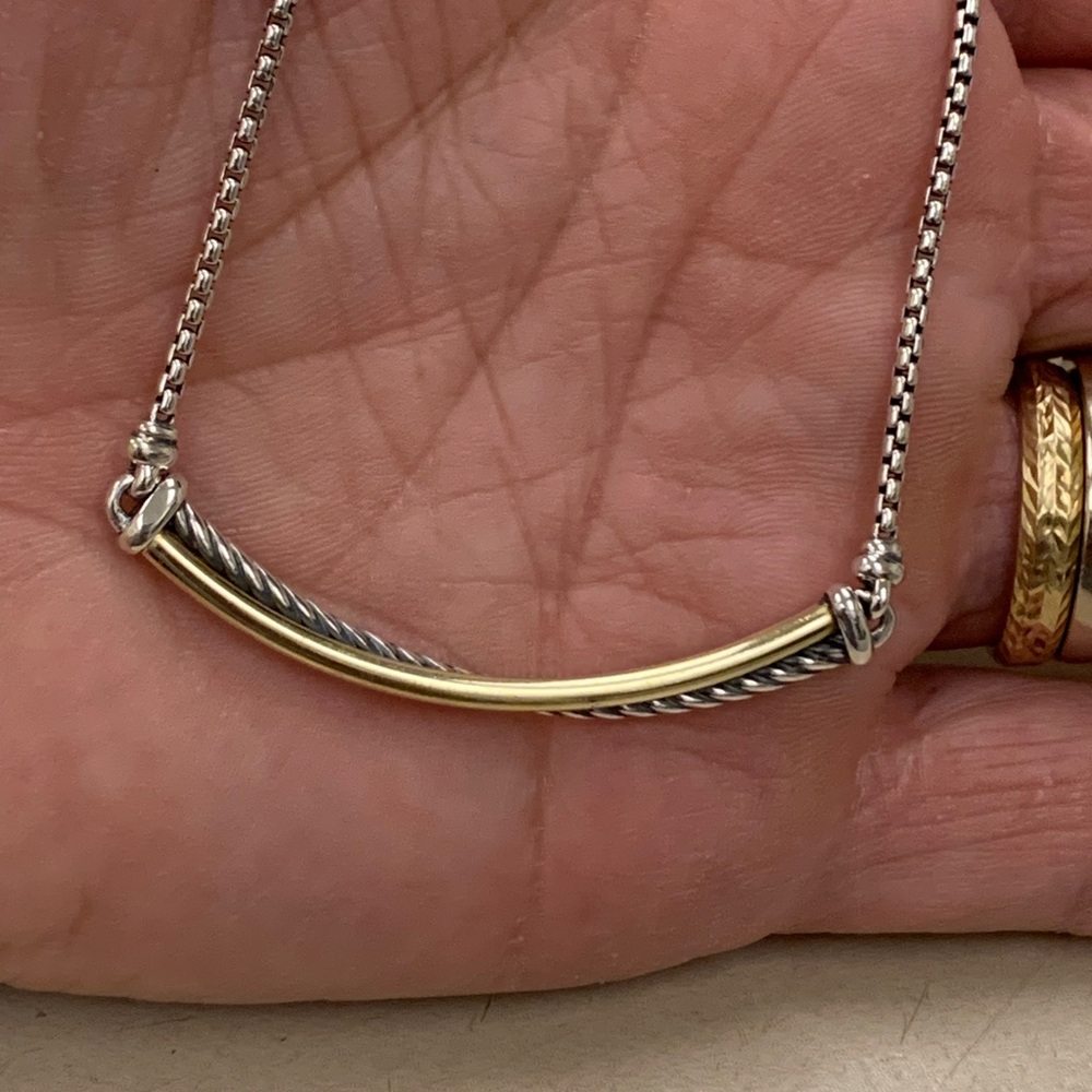david yurman two tone necklace